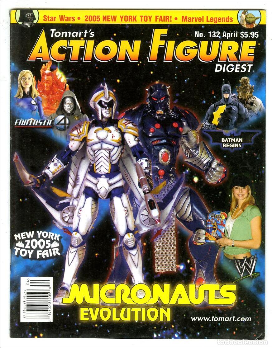 Jouets Anciens: Tomart's Action Figure Digest n.132 / Micronauts / New York 2005 Toy Fair / Batman / WWE (April)