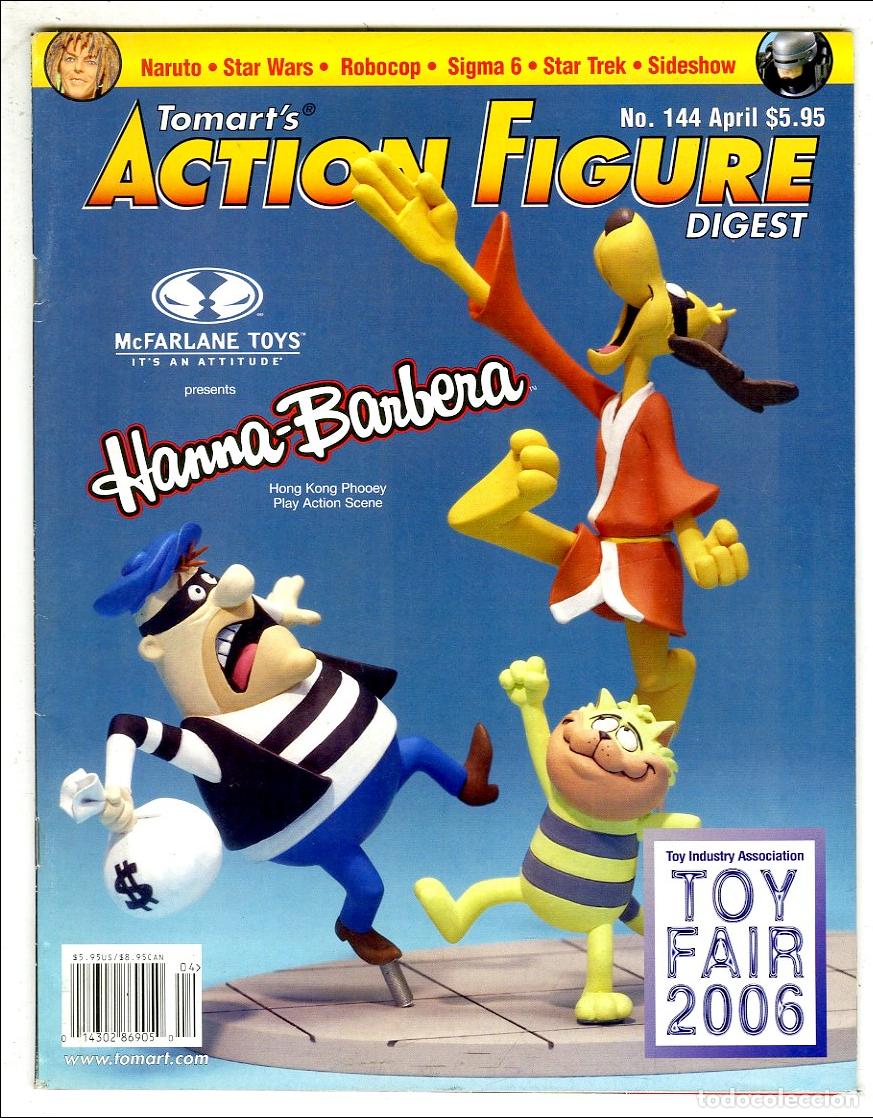 Juguetes antiguos: Tomart's Action Figure Digest n.144 / McFarlane / Hanna-Barbera / Toy Fair 2006 (April)