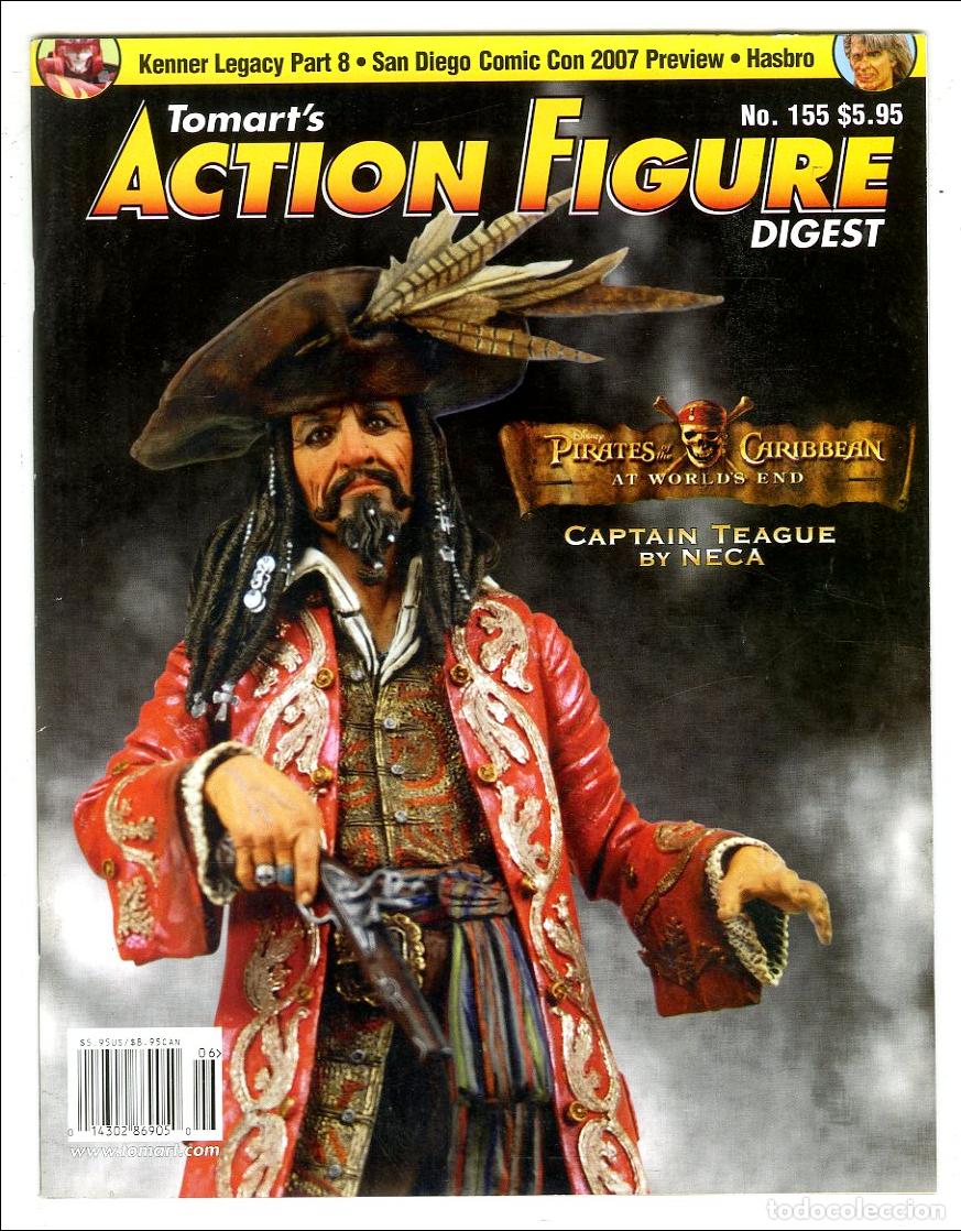 Juguetes antiguos: Tomart's Action Figure Digest n.155 / Pirates of the Caribean / Kenner Legacy / San Diego Comic Con