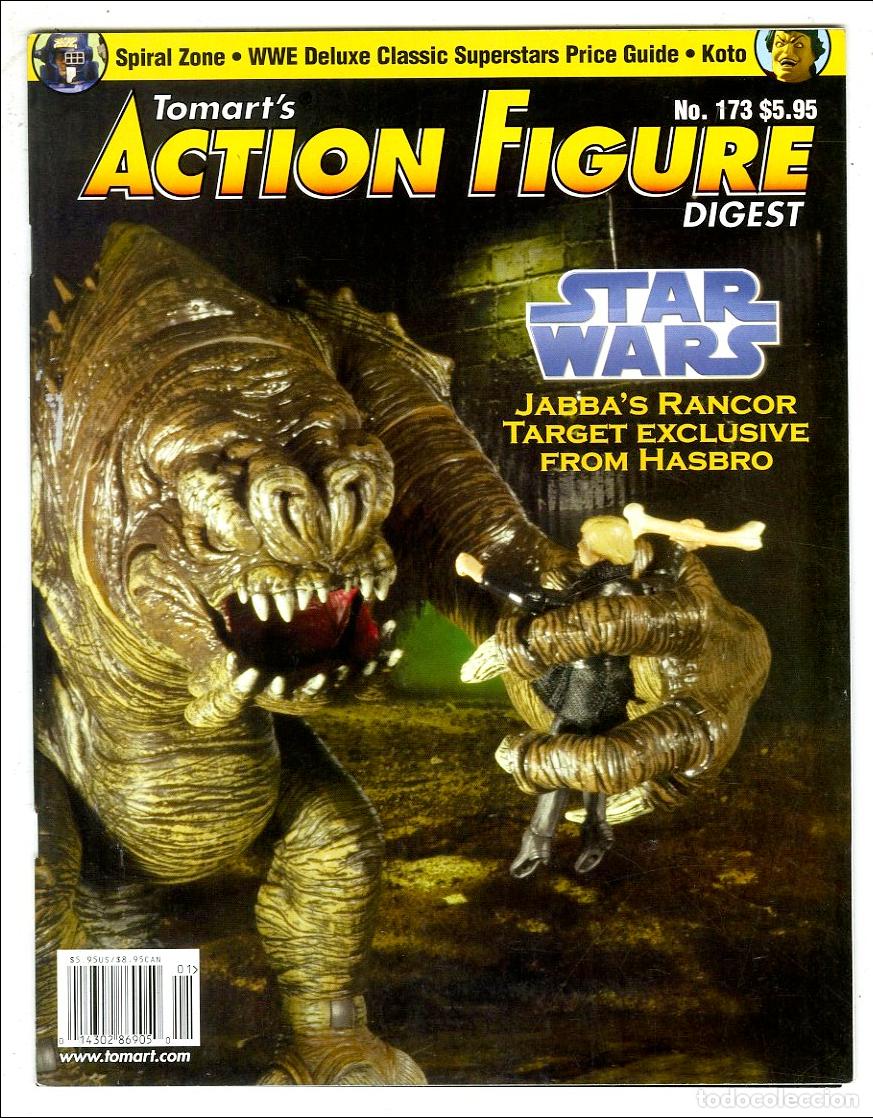 Juguetes antiguos: Tomart's Action Figure Digest n.173 / Star Wars / Spiral Zone / WWE / Koto