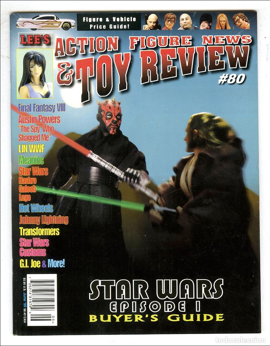 Juguetes antiguos: Action Figure News & Toy Review n.80 / Lee's / Star Wars / Final Fantasy / Austin Powers / WWF (June