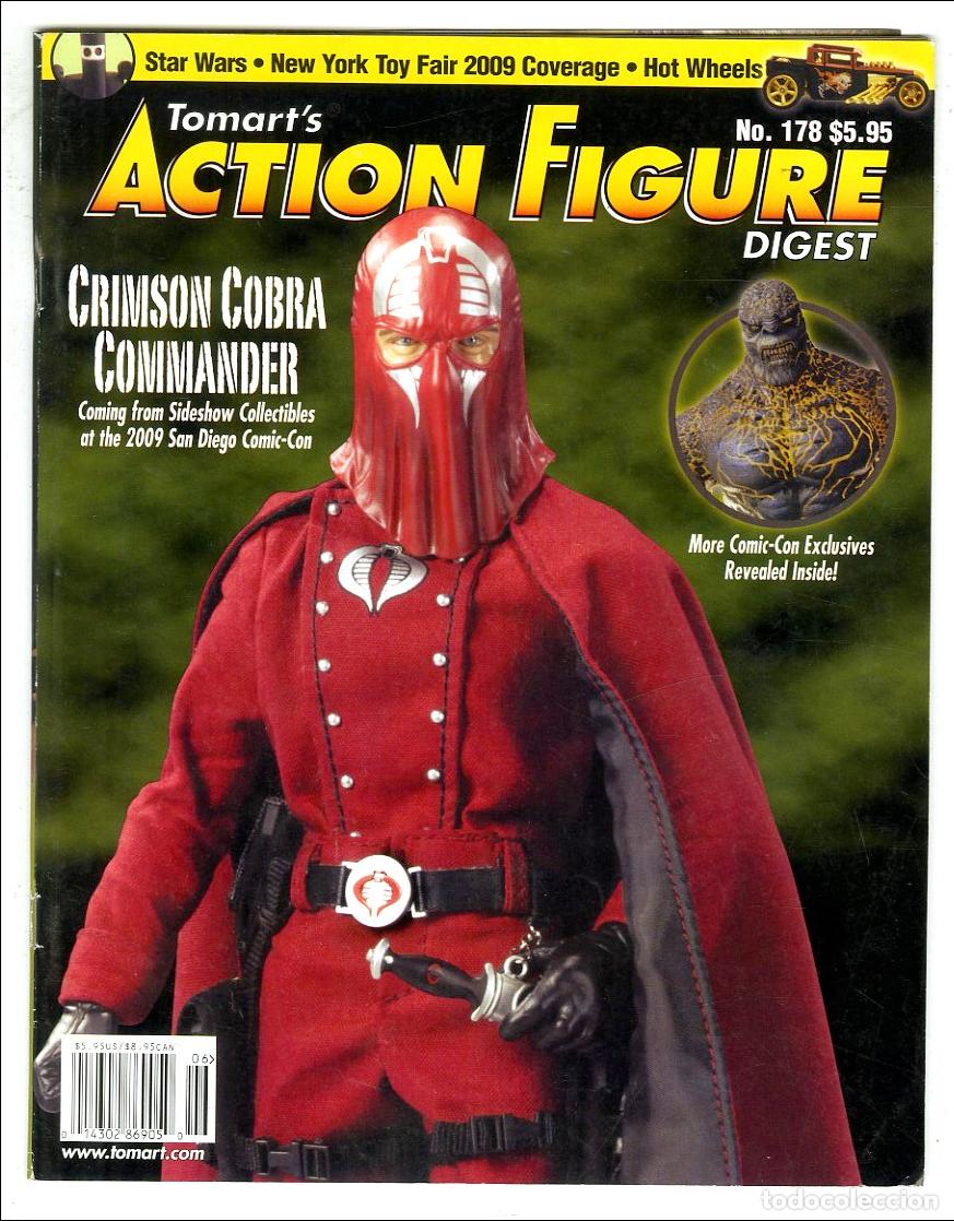 Juguetes antiguos: Tomart's Action Figure Digest n.178 / Crimson Cobra Commander / Star Wars / Hot Wheels / New York To