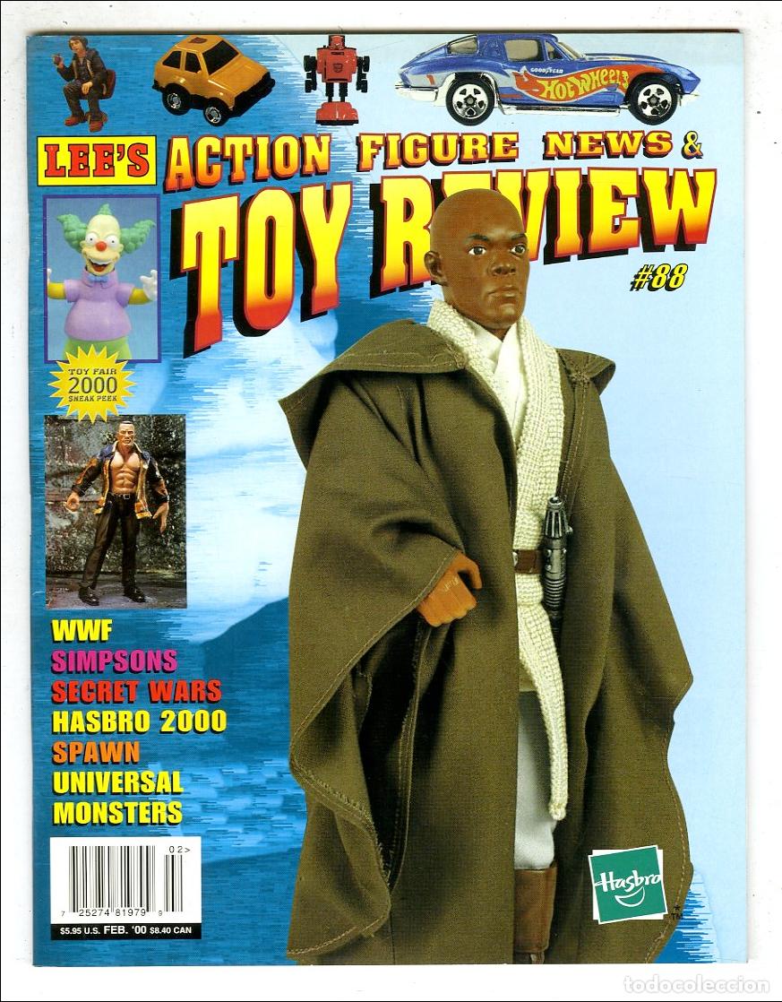 Juguetes antiguos: Action Figure News & Toy Review n.88 / Lee's / WWF / Simpsons / Secret Wars / Hasbro / Spawn (Feb, 0