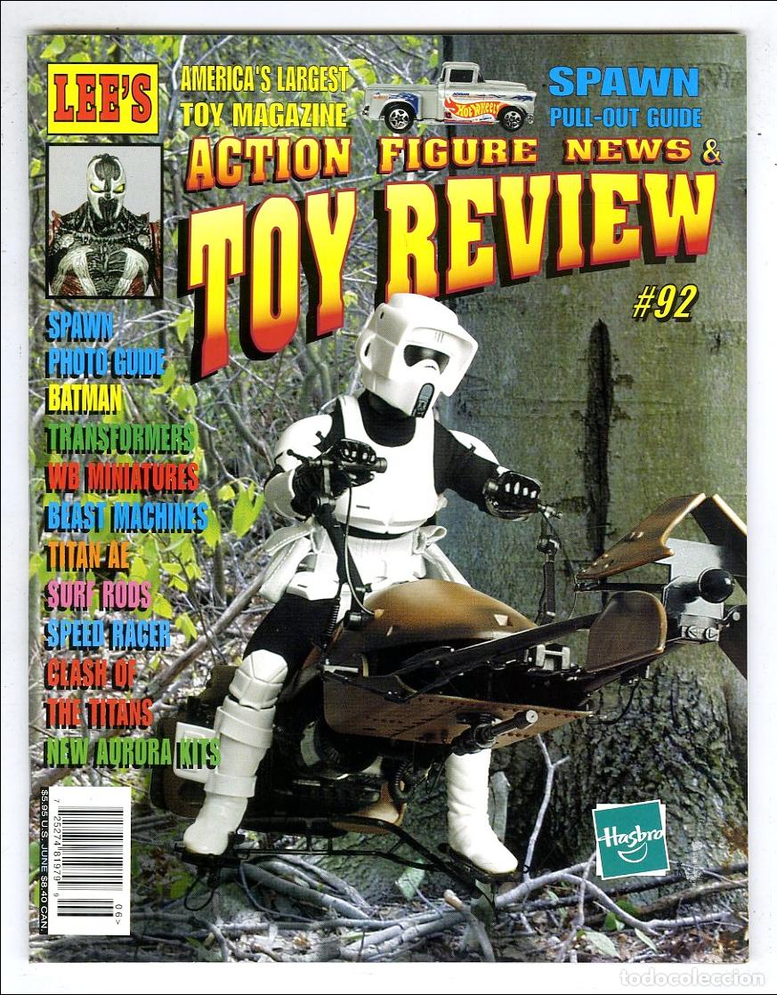 Juguetes antiguos: Action Figure News & Toy Review n.92 / Lee's / Spawn / Photo Guide / Batman / Transformers (June)