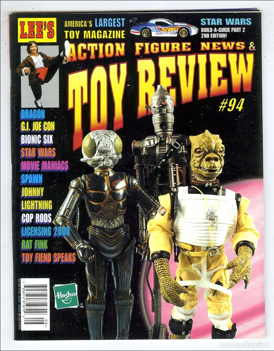 Juguetes antiguos: Action Figure News & Toy Review n.94 / Lee's / Star Wars / Dragon / G.I. Joe / Spawn (Aug, 2000)