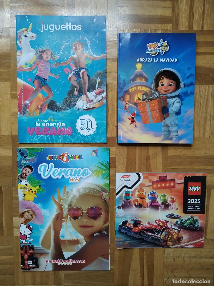 Juguetes antiguos: LOTE 4 CATALOGOS JUGUETES 2025 NANCY DRAGON BALL PLAYMOBIL BARBIE STAR WARS JURASSIC WORLD LEGO VER