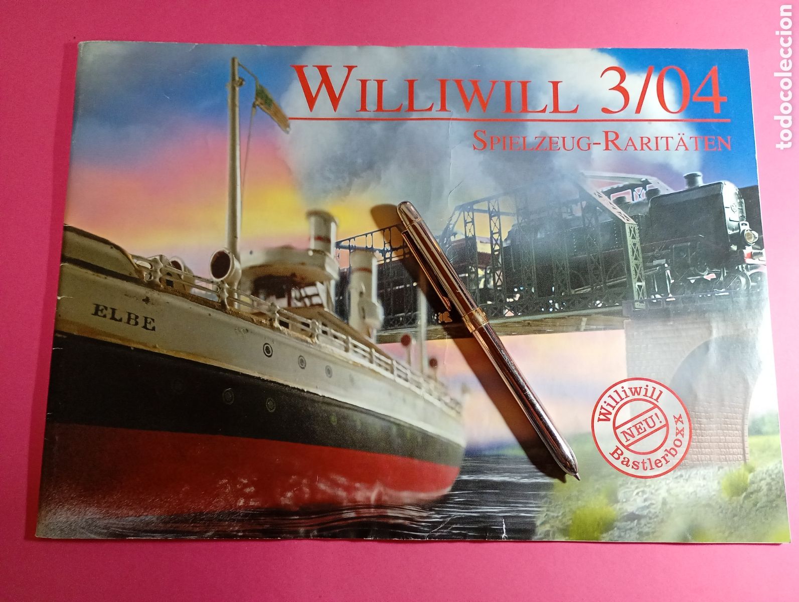 Juguetes antiguos: Cat&aacute;logo Juguetes Hojalata WILIWILL 3/04 Hans-Willi Walter - Spielzeug Rarit&auml;ten Neu Bastlerboxx