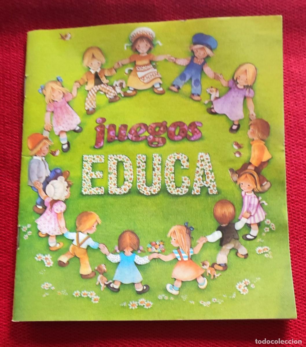 Juguetes antiguos: EDUCA - ANTIGUO CATALOGO A&Ntilde;O 1980 JUEGOS / JUGUETES -MUY COMPLETO 16 HOJAS- 14,5 cm X 16,5 cm. BUENO