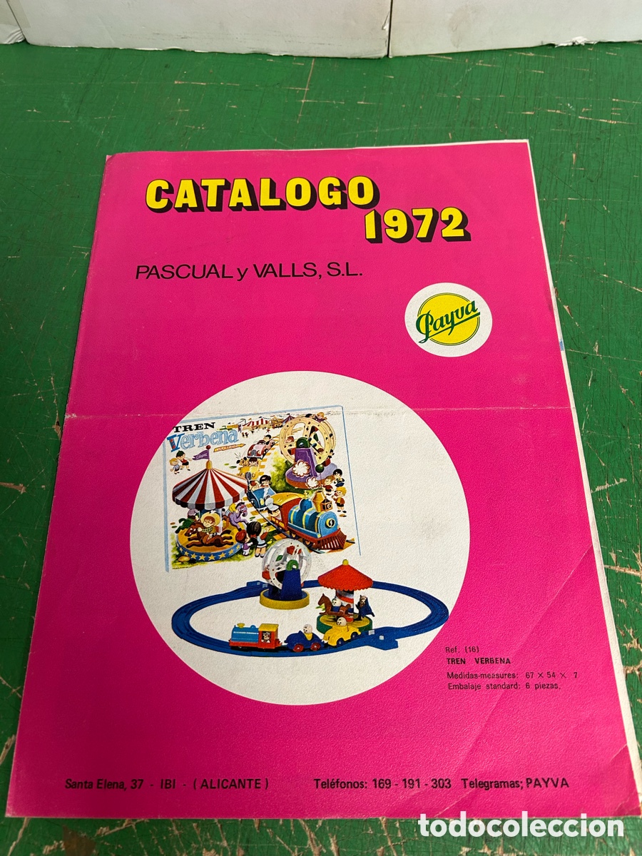 Juguetes antiguos: CATALOGO DE JUGUETES PASCUAL Y VALLAS DE 1972 CON PRECIOS