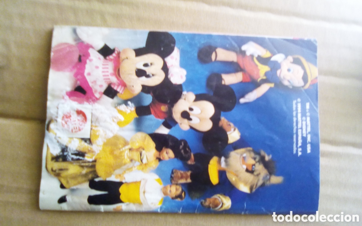 Juguetes antiguos: Cat&aacute;logo juguetes. Manualidades Disney. Juguetes Mediterr&aacute;neo. A&ntilde;o 1994. Con 12 p&aacute;ginas, 12 x 17 cm.