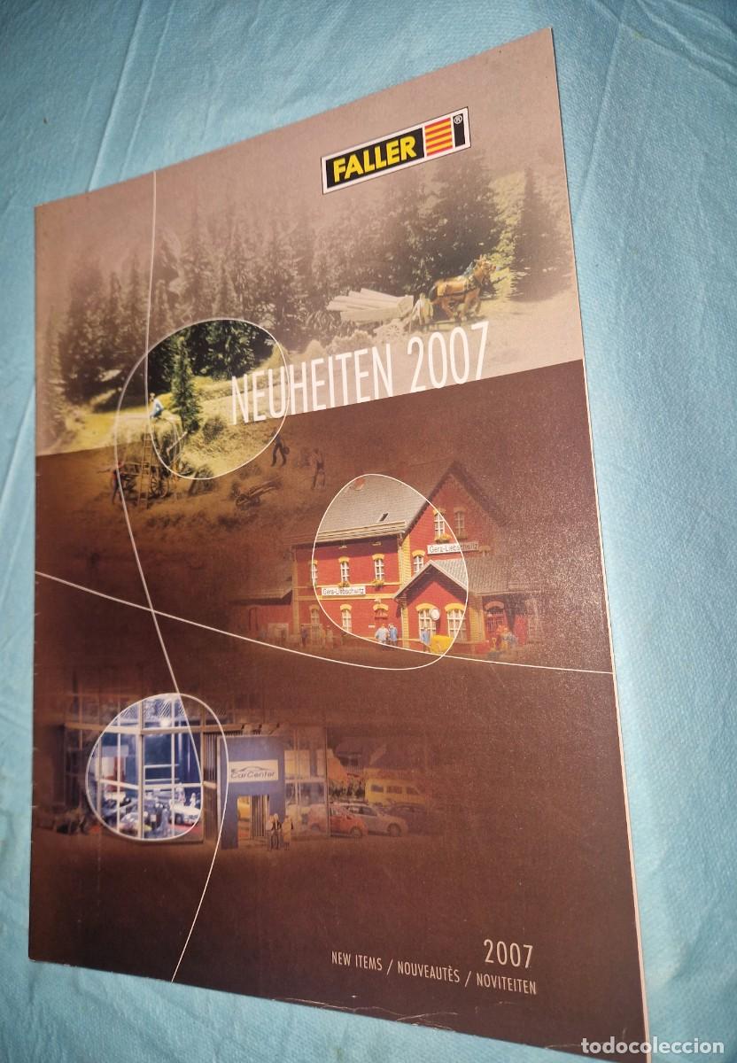 Juguetes antiguos: Catalogo TRENES F ALLER 2007