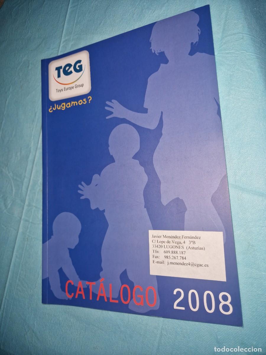 Juguetes antiguos: CATALOGO JUGUETES TOYS EUROPE GROUP, TEG , 2008