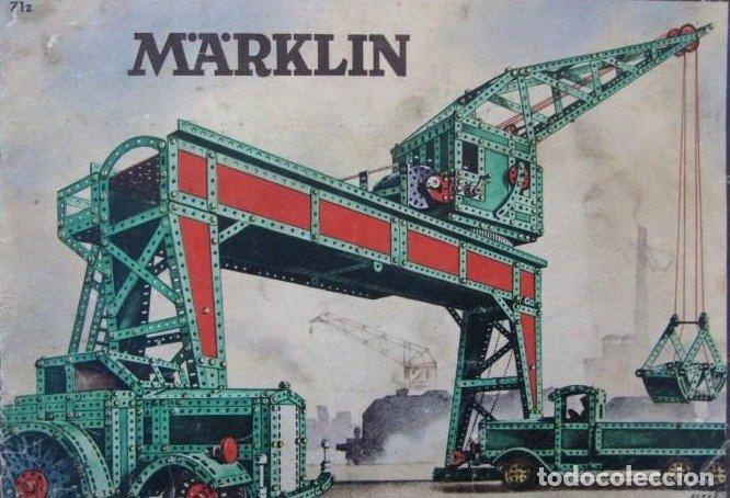 Juguetes antiguos: INSTRUCCIONES Y MODELOS DE CONSTRUCCI&Oacute;N. MARKLIN 71z. 1940'S.
