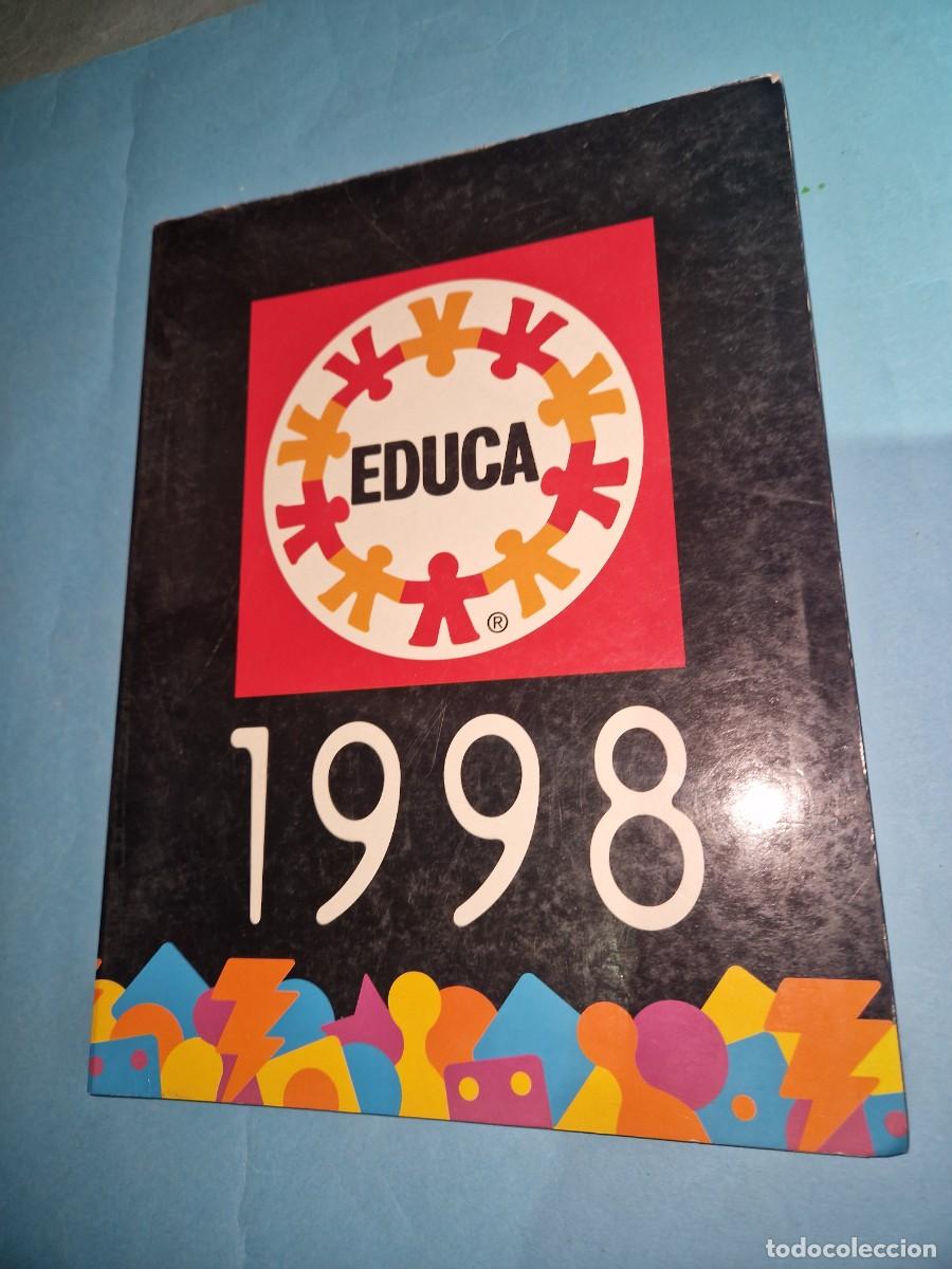 Juguetes antiguos: CATALOGO JUEGOS DE MESA INFANTILES EDUCA A&Ntilde;O 1998
