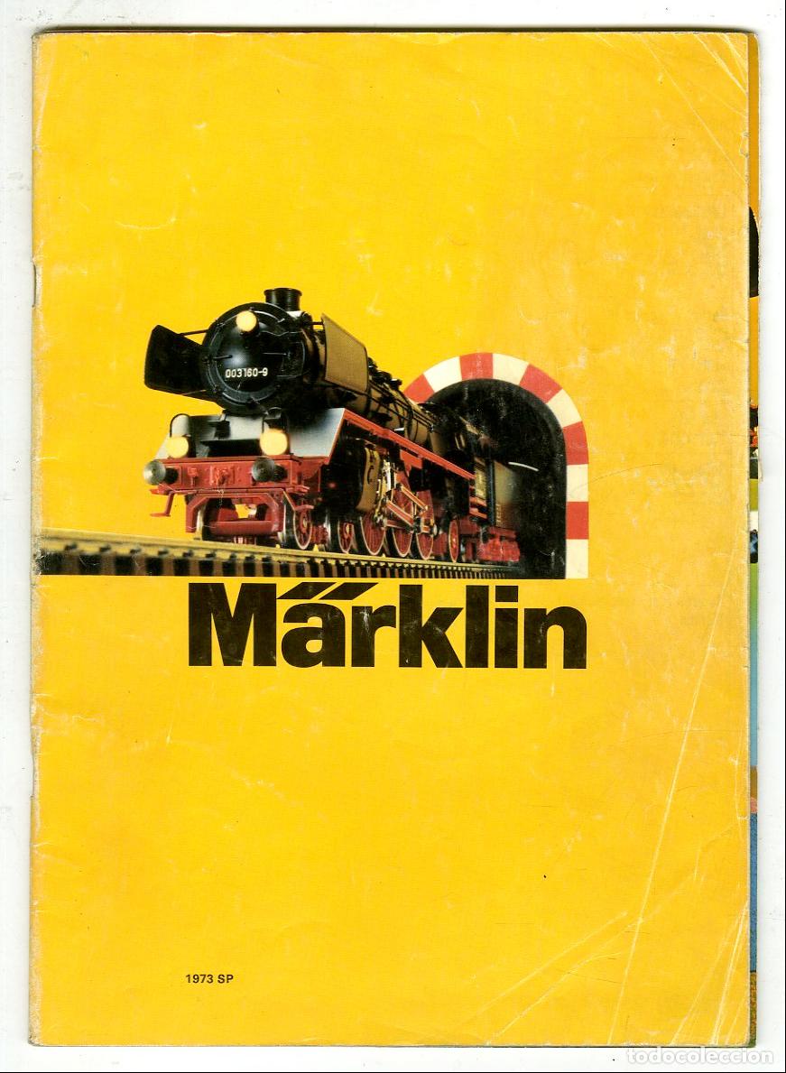 Old Toys: Cat&aacute;logo Trenes M&auml;rkl&iacute;n / 1973 SP / 88 P&aacute;ginas