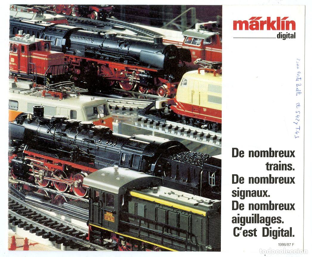 Old Toys: Cat&aacute;logo Trenes M&auml;rkl&iacute;n / Digital De Nombreux Trains. De Nombreux Signaux. De Nombreux Aiguillages.
