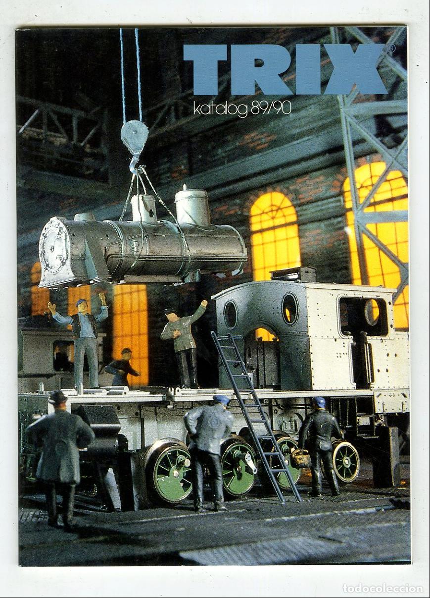 Old Toys: Cat&aacute;logo Trenes Trix / Katalog 89/90