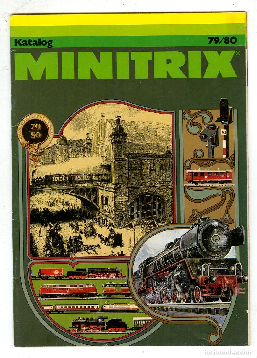 Old Toys: Cat&aacute;logo Trenes Minitrix / Katalog 79/80