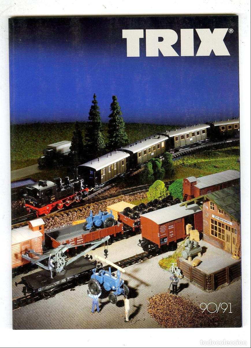 Jouets Anciens: Cat&aacute;logo Trenes Trix 90/91
