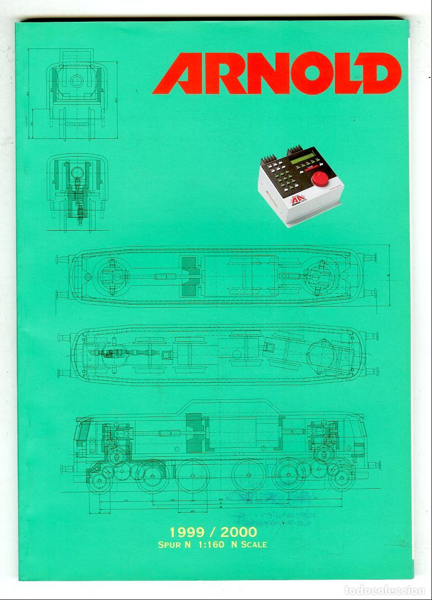 Jouets Anciens: Cat&aacute;logo Trenes Arnold / 1999/2000 Spur N 1:160 N Scale