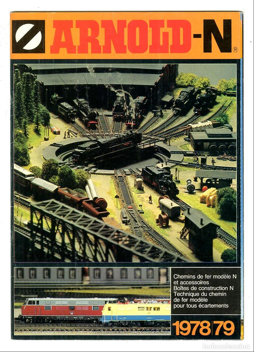 Brinquedos antigos: Cat&aacute;logo Trenes Arnold / Arnold-N 1978/79