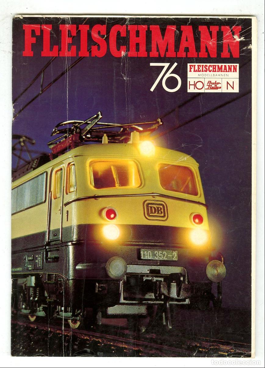 Brinquedos antigos: Cat&aacute;logo Trenes Fleischmann / Fleischmann Modellbahnen HO Auto-Rallye N 76