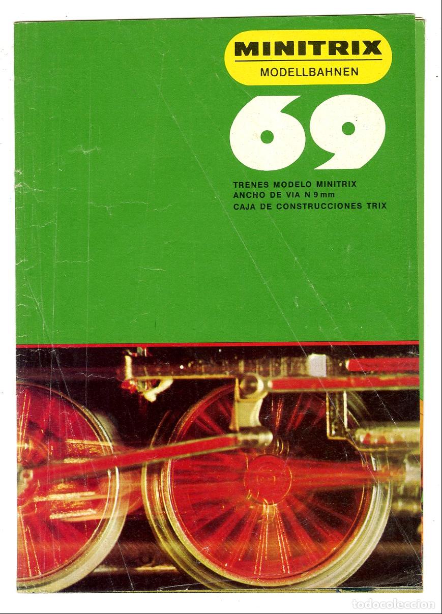 Brinquedos antigos: Cat&aacute;logo Trenes Minitrix / Modellbahnen 69