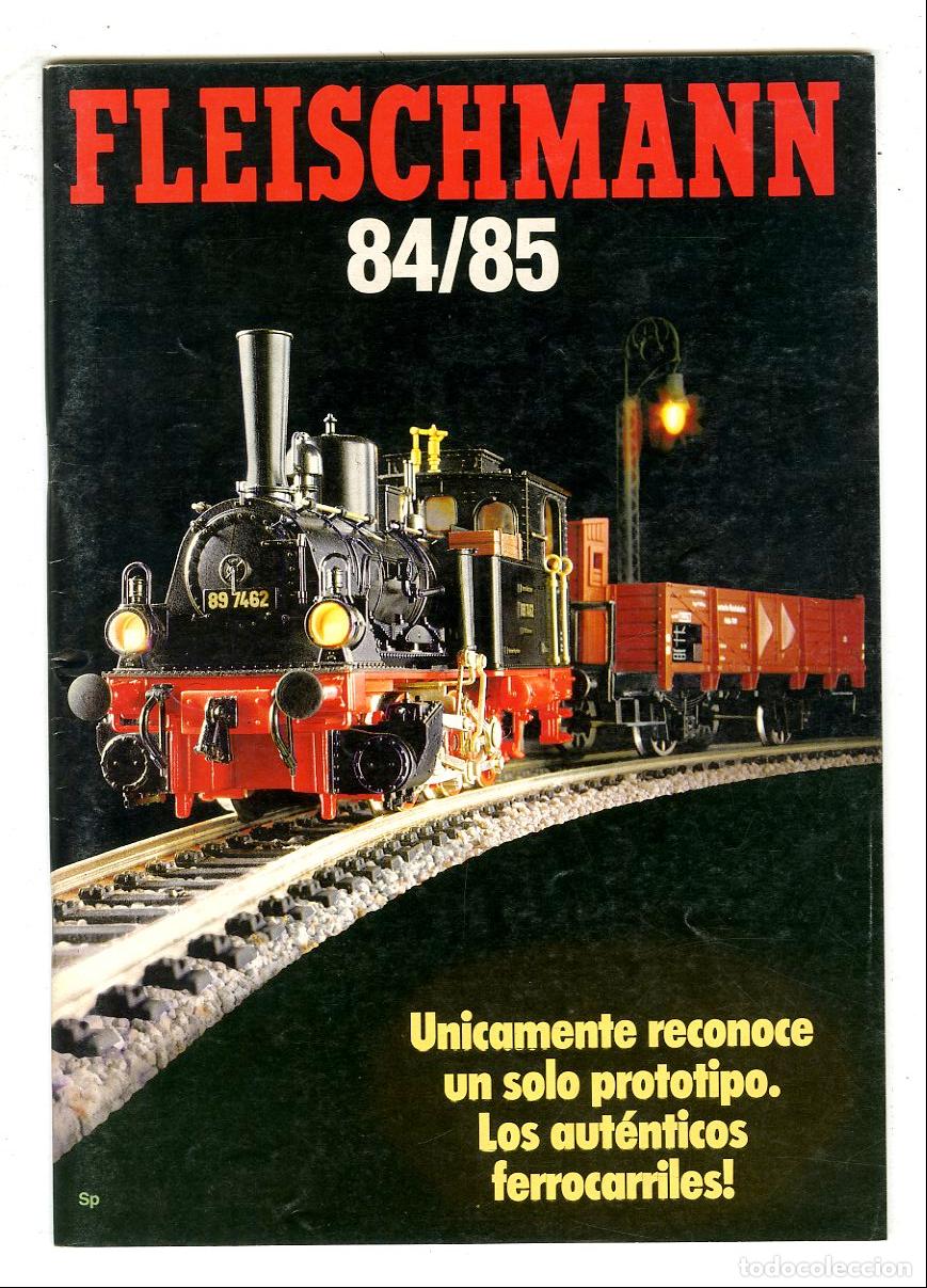 Brinquedos antigos: Cat&aacute;logo Trenes Fleischmann / Unicamente Reconoce Un Solo Prototipo. Los Aut&eacute;nticos Ferrocarriles! 8