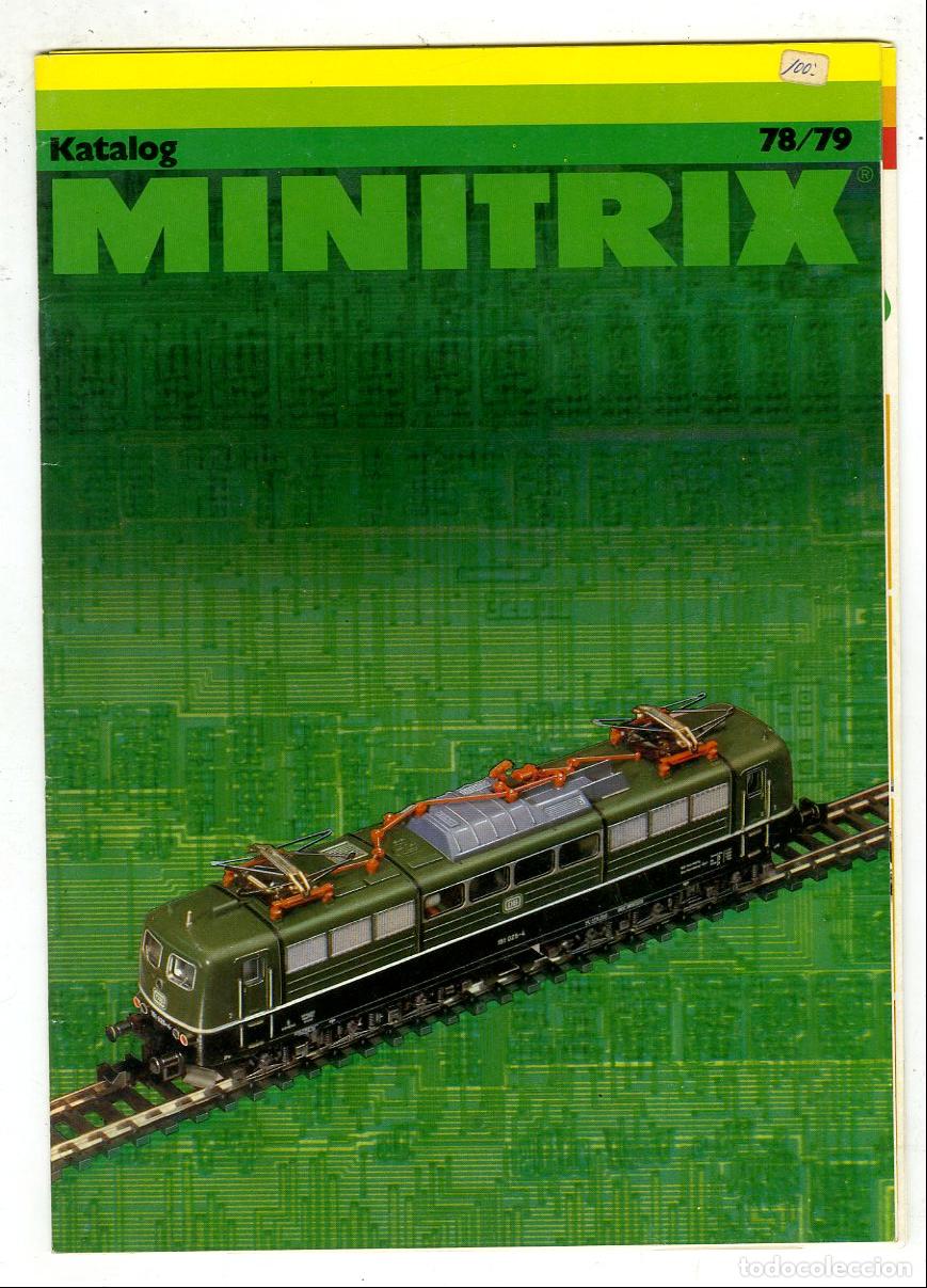 Brinquedos antigos: Cat&aacute;logo Trenes Minitrix / Katalog 78/79