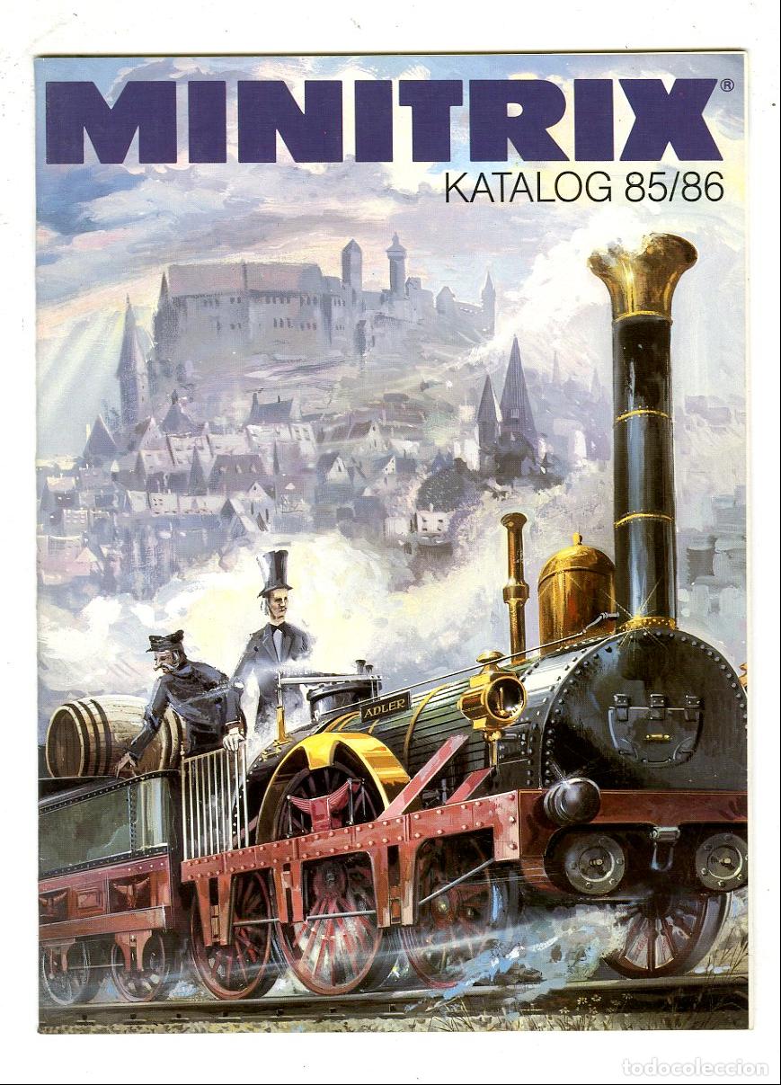 Brinquedos antigos: Cat&aacute;logo Trenes Minitrix / Katalog 85/86