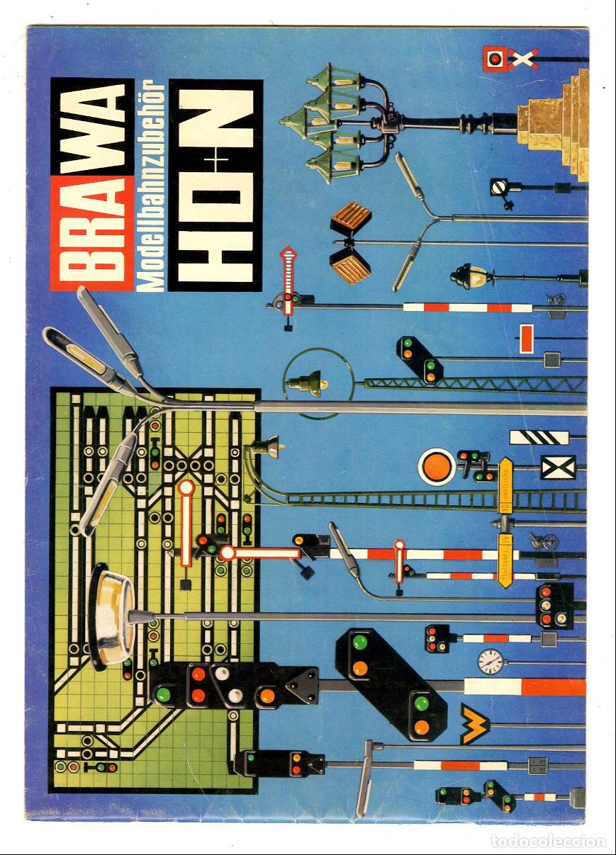 Brinquedos antigos: Cat&aacute;logo Trenes Brawa / Modellbahnzubeh&ouml;r HO+N