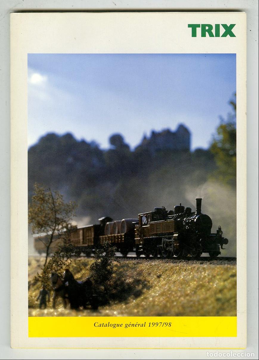 Brinquedos antigos: Cat&aacute;logo Trenes Trix / Catalogue G&eacute;n&eacute;ral 1997/98