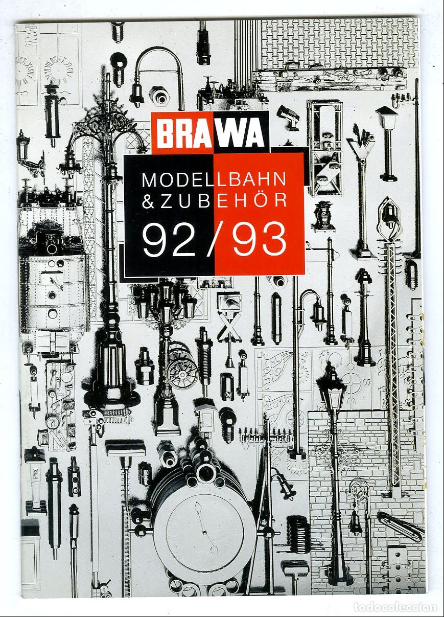 Brinquedos antigos: Cat&aacute;logo Trenes Brawa / Modellbahn & Zubeh&ouml;r 92/93