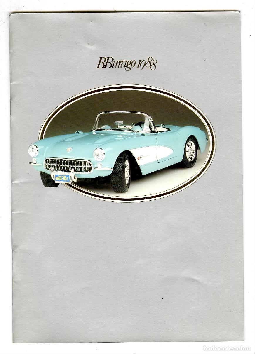 Brinquedos antigos: Cat&aacute;logo Coches Bburago / Bburago 1988