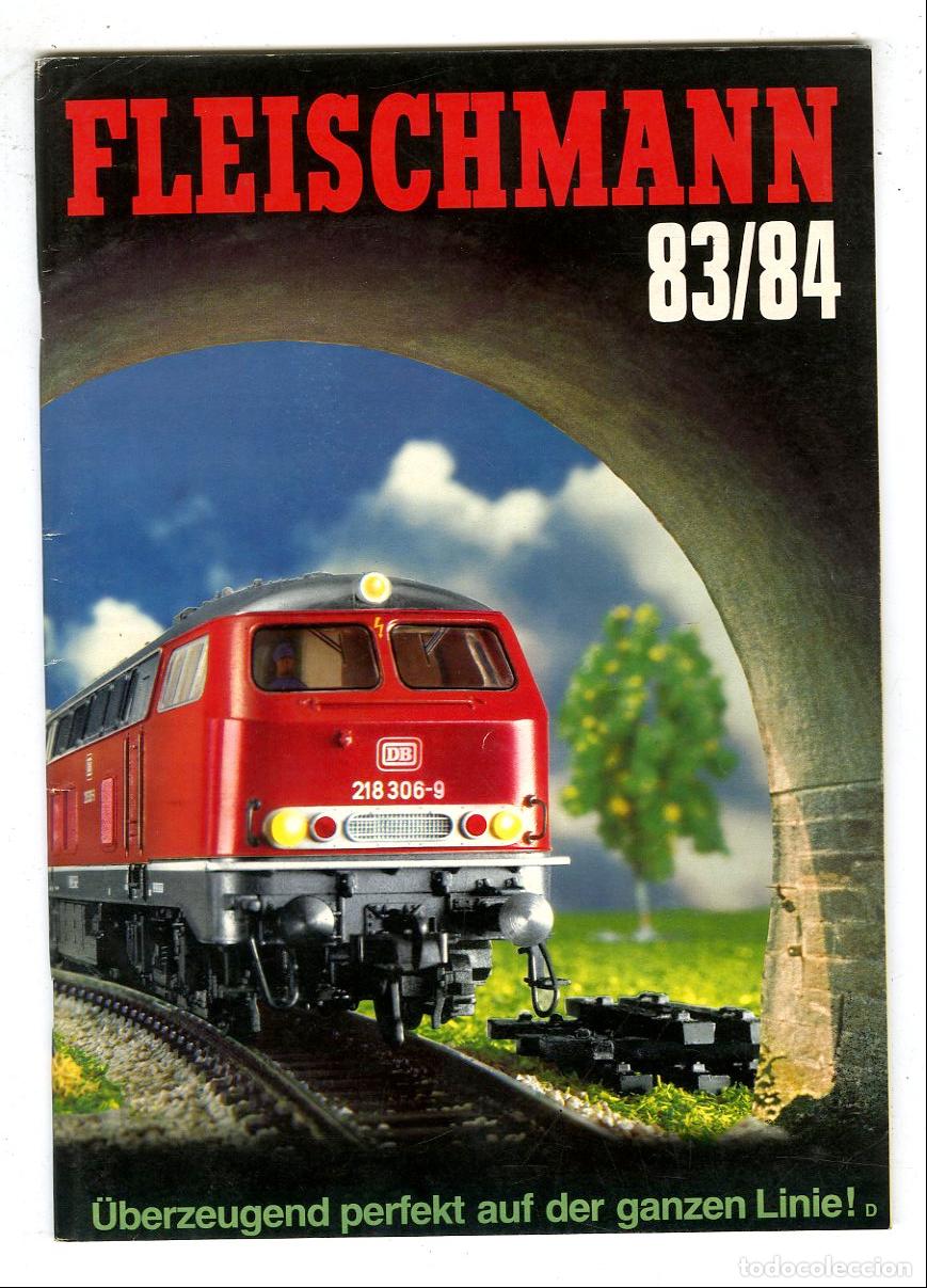 Juguetes antiguos: Cat&aacute;logo Trenes Fleischmann / &Uuml;berzeugend Perfekt Auf Der Ganzen Linie! 83/84 D