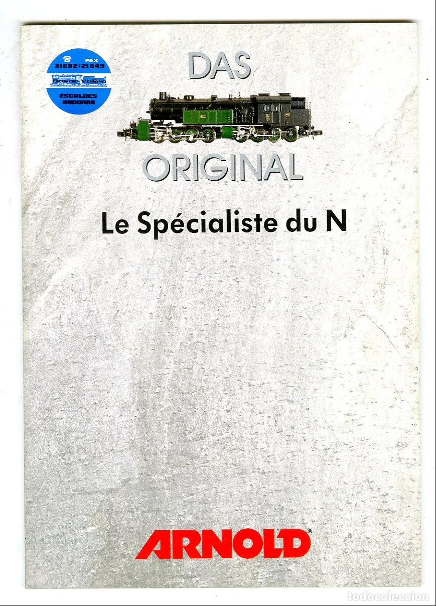 Juguetes antiguos: Cat&aacute;logo Trenes Arnold / Das Original Le Sp&eacute;cialiste De N 1992/93 Arnold & Arnold Digital