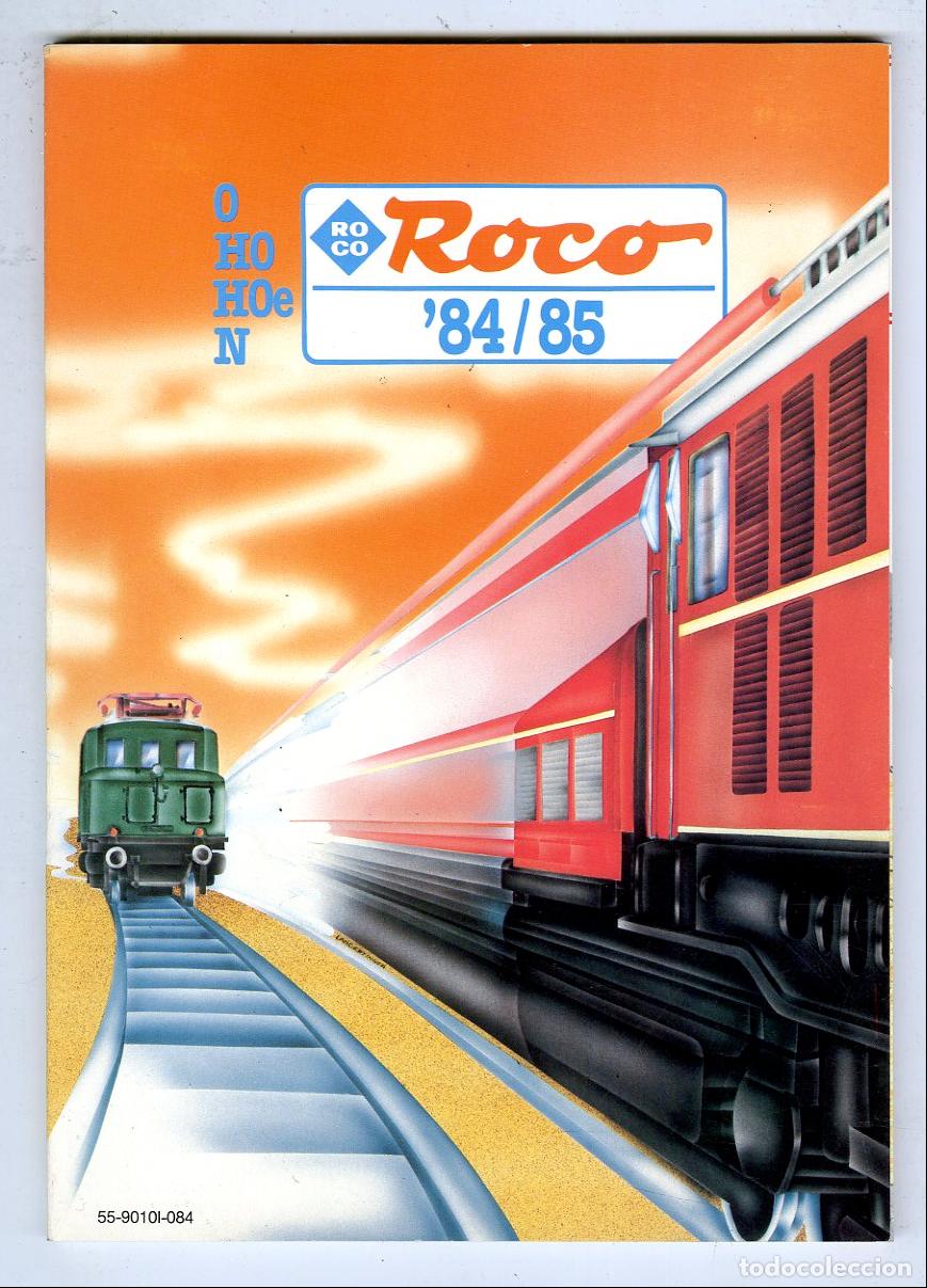Juguetes antiguos: Cat&aacute;logo Trenes Roco / Roco '84/85 O HO HOe N