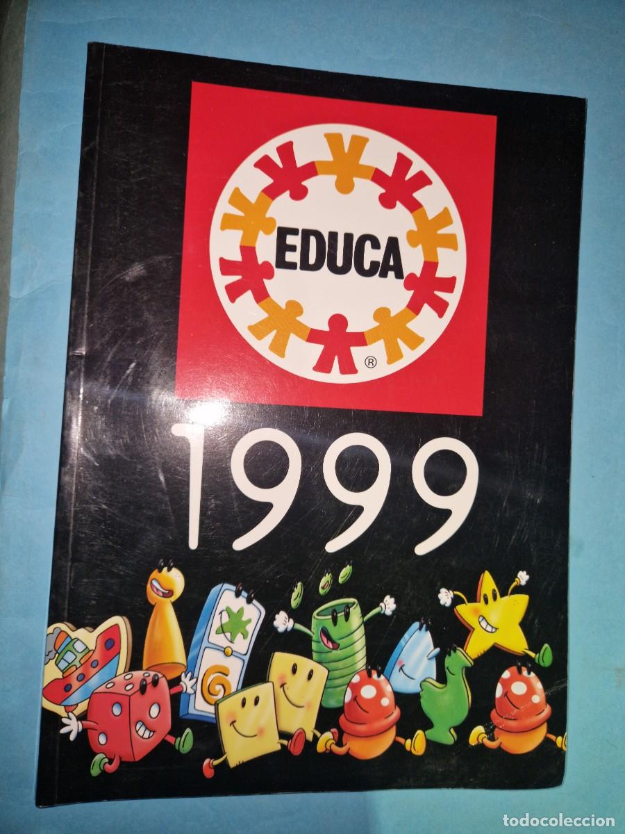 Juguetes antiguos: CAT&Aacute;LOGO EDUCA A&Ntilde;O 1999, JUEGOS DE MESA Y PUZZLES