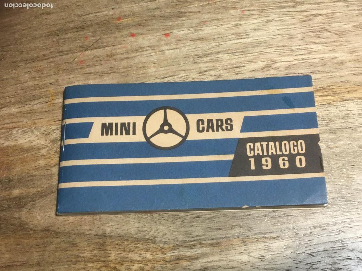 Juguetes antiguos: mini cars anguplas catalogo original 1960 perfecto estado como nuevo