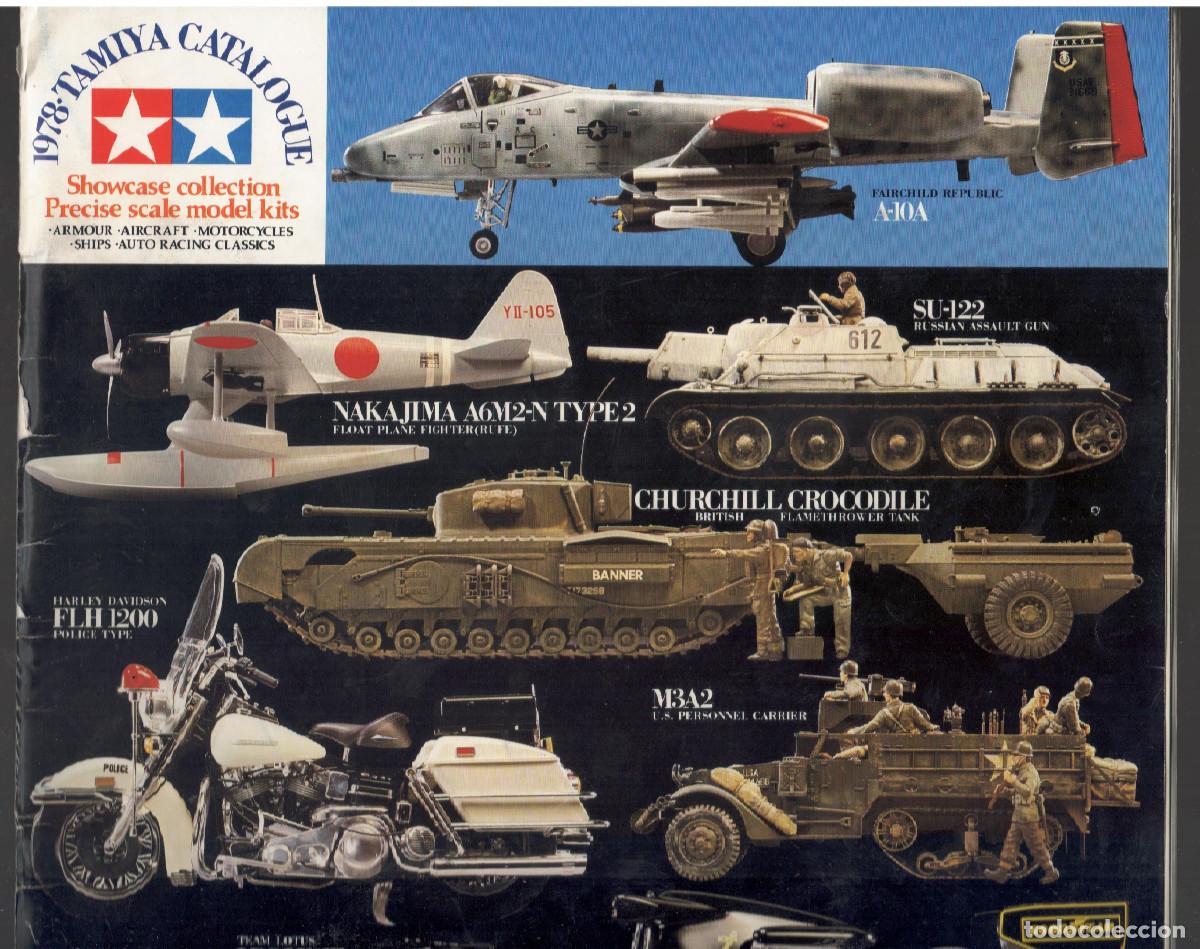 Juguetes antiguos: 1978.Cat&aacute;logo TAMIYA
