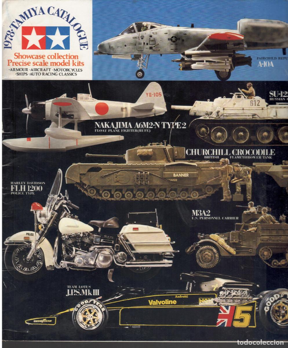Juguetes antiguos: 1978.Cat&aacute;logo TAMIYA - Foto 2