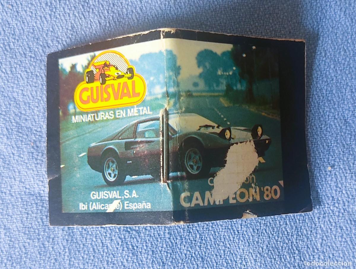 Juguetes antiguos: CATALOGO GUISVAL MINIATURAS EN METAL COLECCION CAMPEON 80