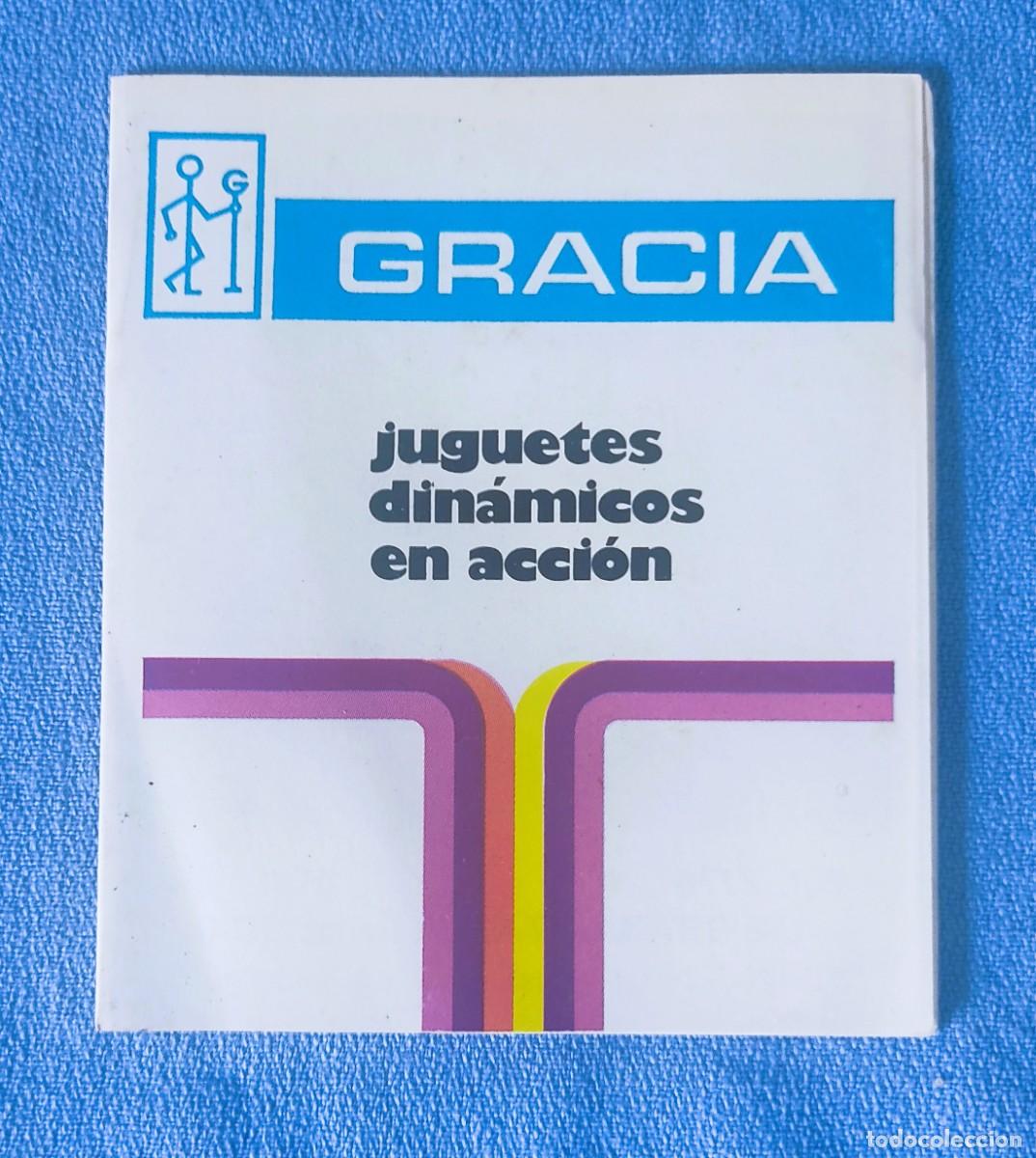 Juguetes antiguos: CATALOGO JUGUETES GRACIA A&Ntilde;OS 70