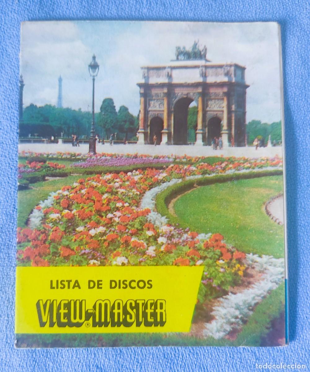 Juguetes antiguos: CATALOGO VIEW MASTER LISTA DE DISCOS