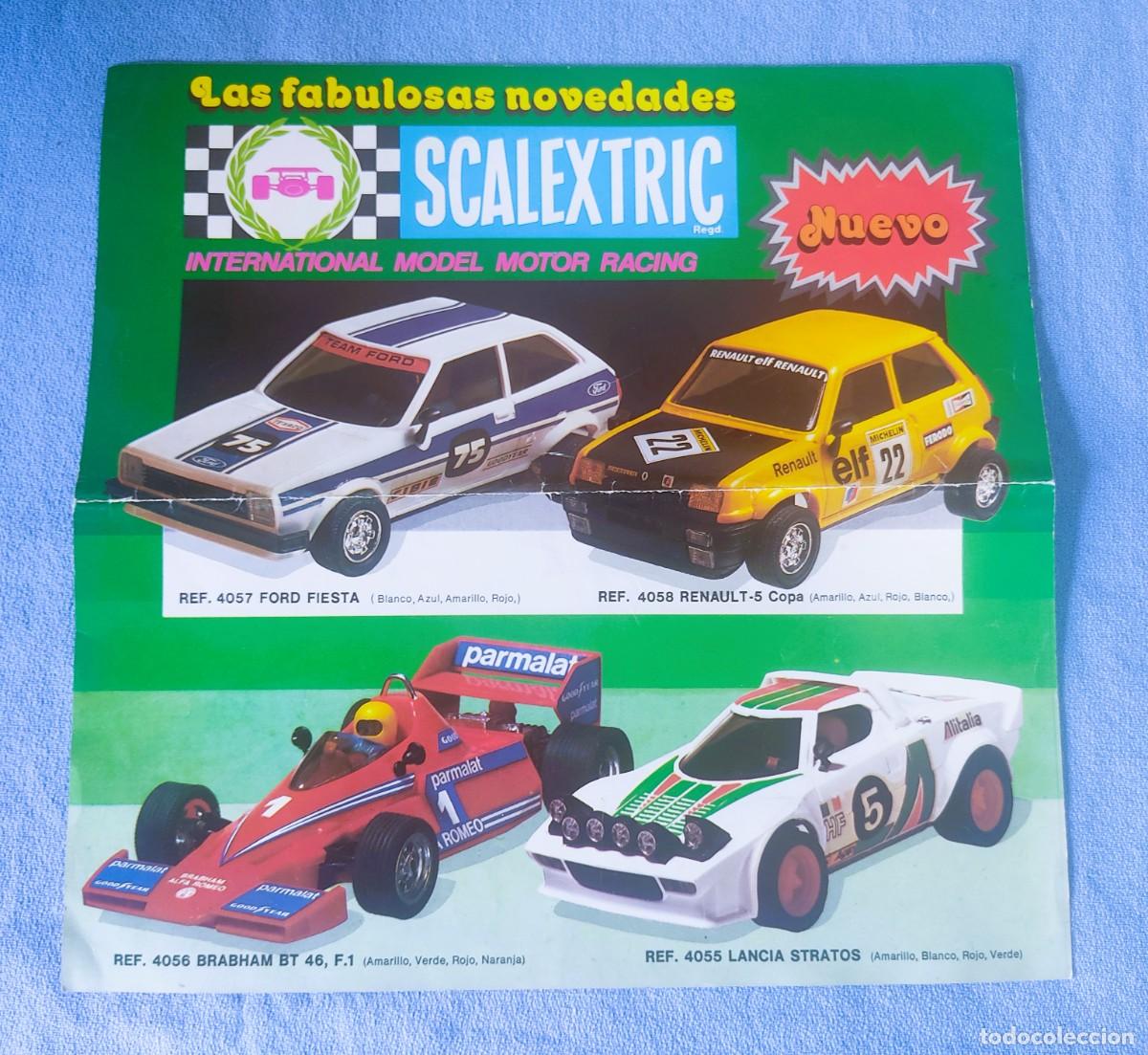 Juguetes antiguos: CATALOGO SCALEXTRIC LAS FABULOSAS NOVEDADES