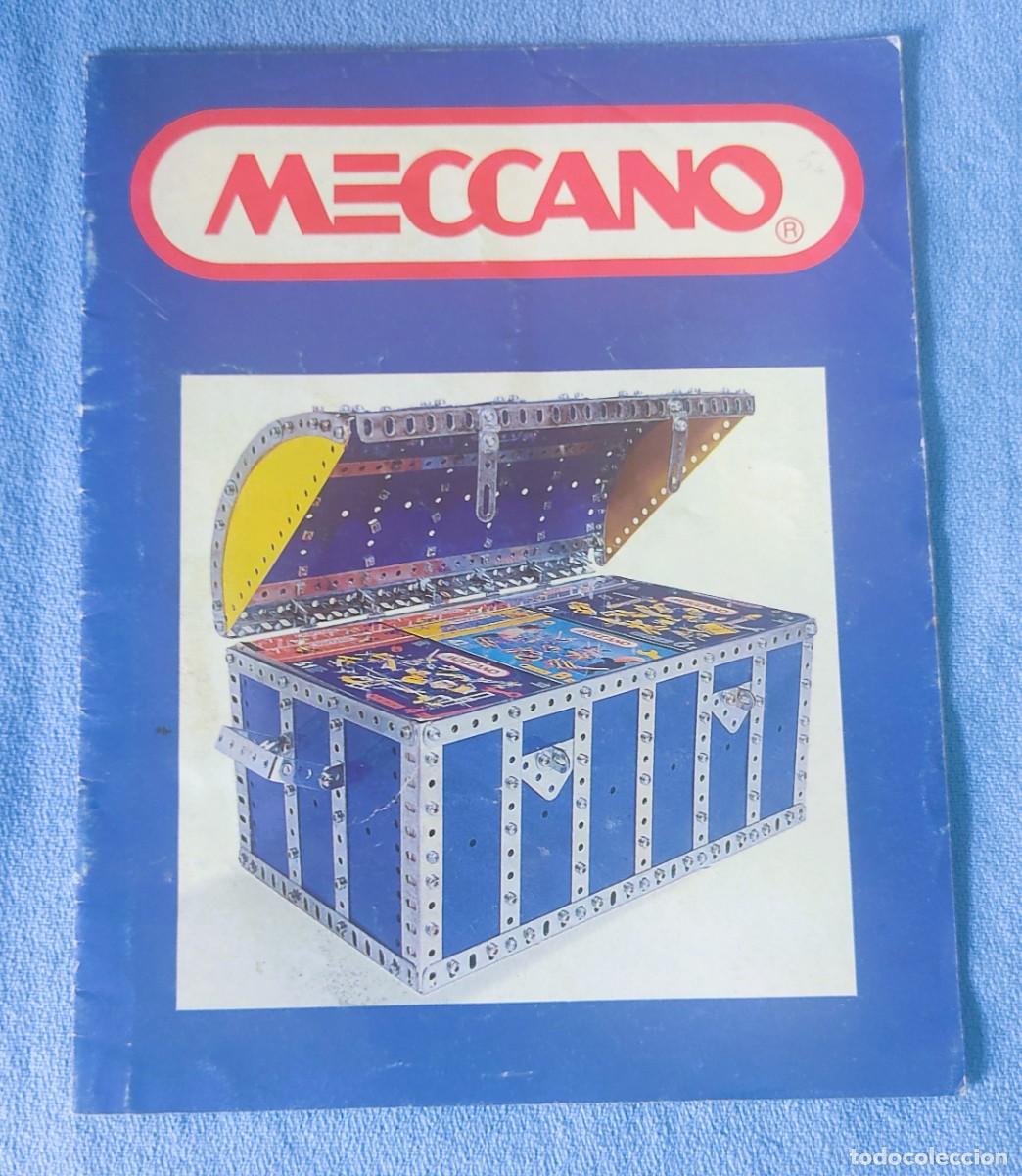 Juguetes antiguos: CATALOGO DE CONSTRUCCION MECCANO