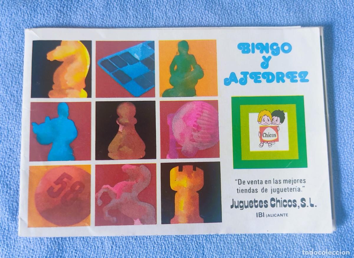 Juguetes antiguos: CATALOGO DE JUGUETES CHICOS BINGO Y AJEDREZ