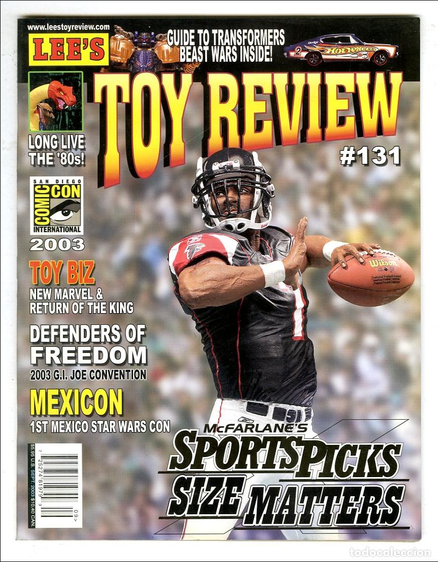 Old Toys: Toy Review n.131 / Lee's / Sports Picks / Comic-Con 2003 / Toy Biz / Mexicon (Sept, 2003)