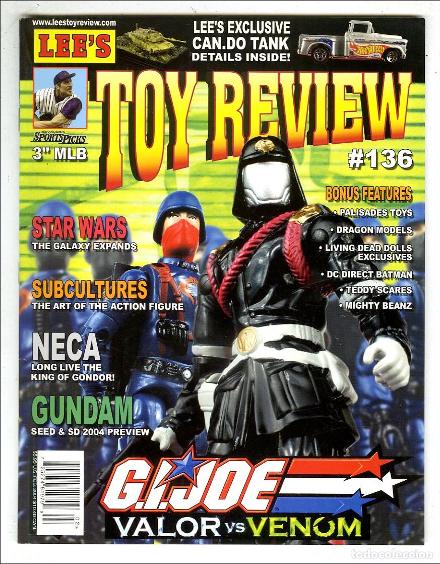 Old Toys: Toy Review n.136 / Lee's / G.I. Joe / MLB / Star Wars / Subcultures / neca / Gundam (Feb, 2004)