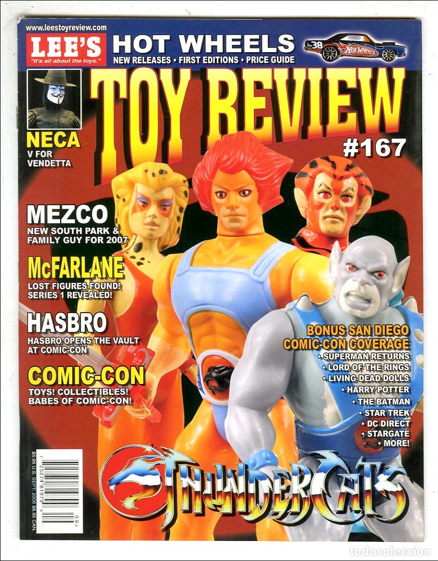 Old Toys: Toy Review n.167 / Lee's / Hot Wheels / Thunder Cats / Neca / Mezco / McFarlane / Hasbro / Comic-Con